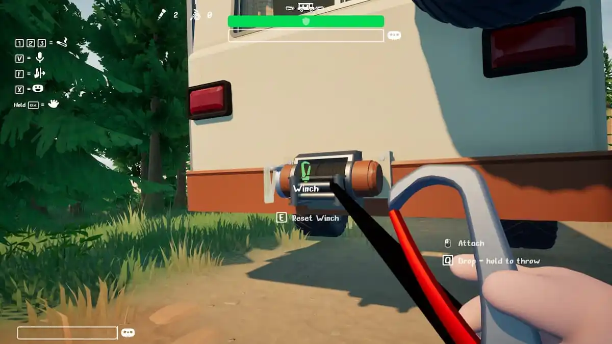 How to use the winch in RV There Yet