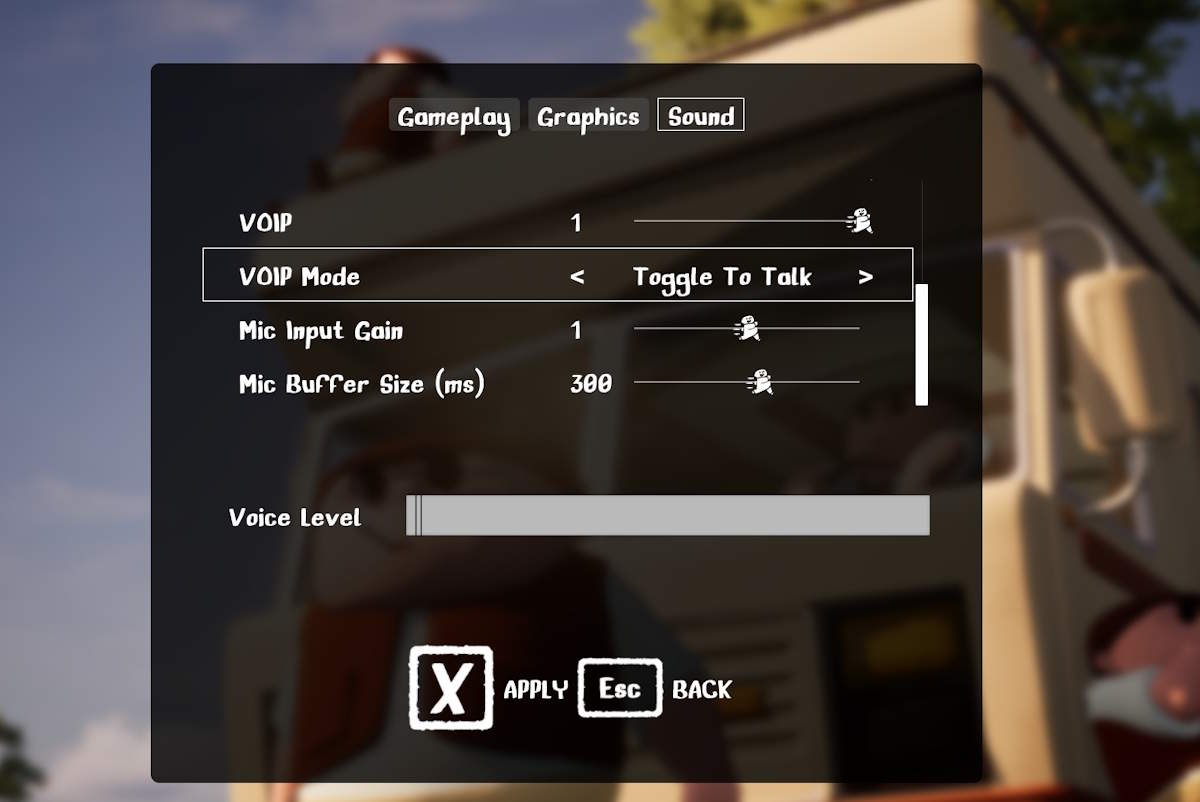 RV There Yet voice settings